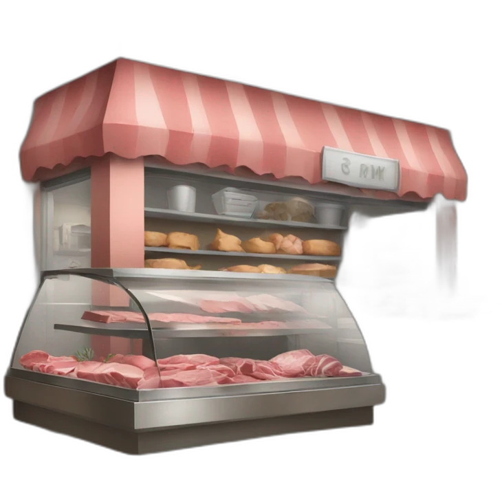 butcher's shop emoji