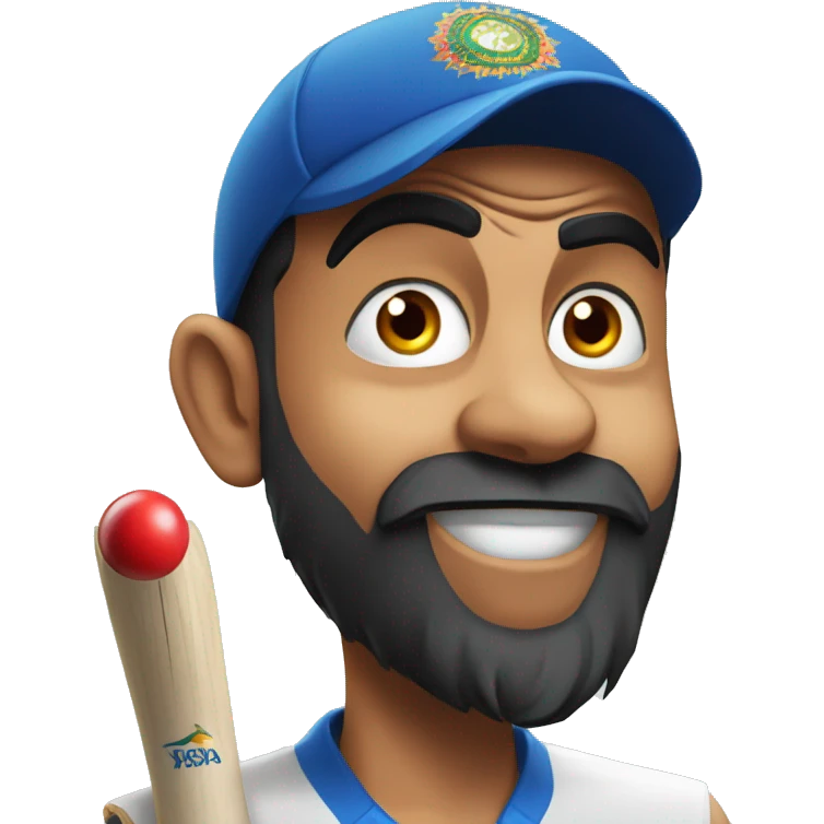 Virat Kohli bowling  emoji