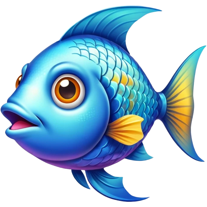 surprised fish emoji