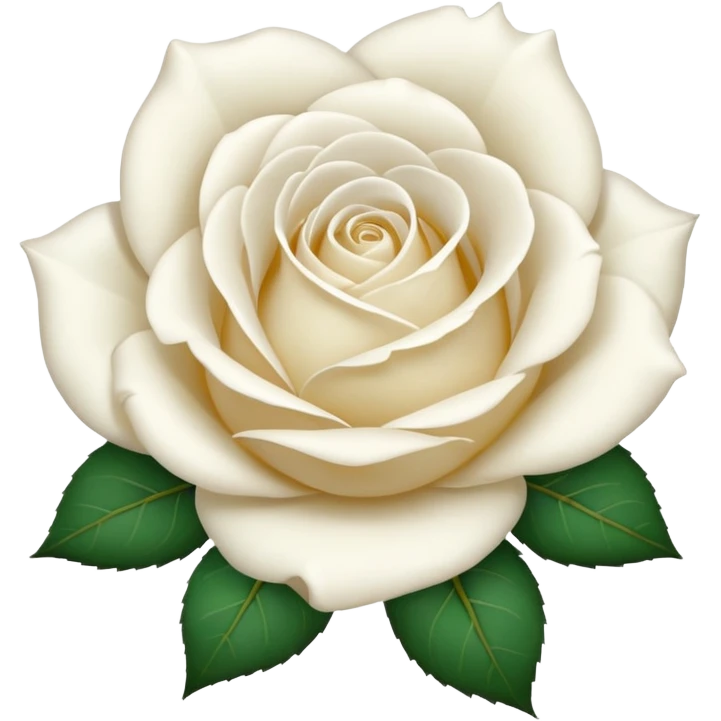 White rose emoji
