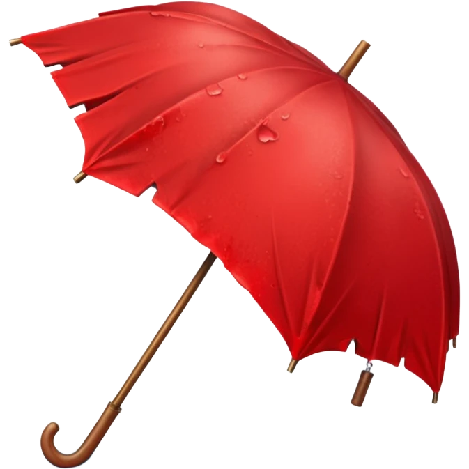 Red umbrella, Lost & Found Object. emoji