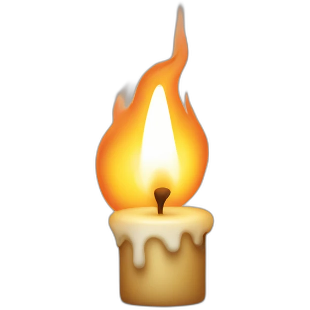 burning candle emoji