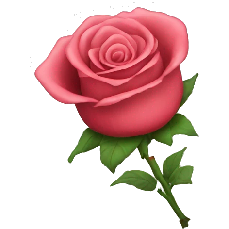 Hard with a rose emoji