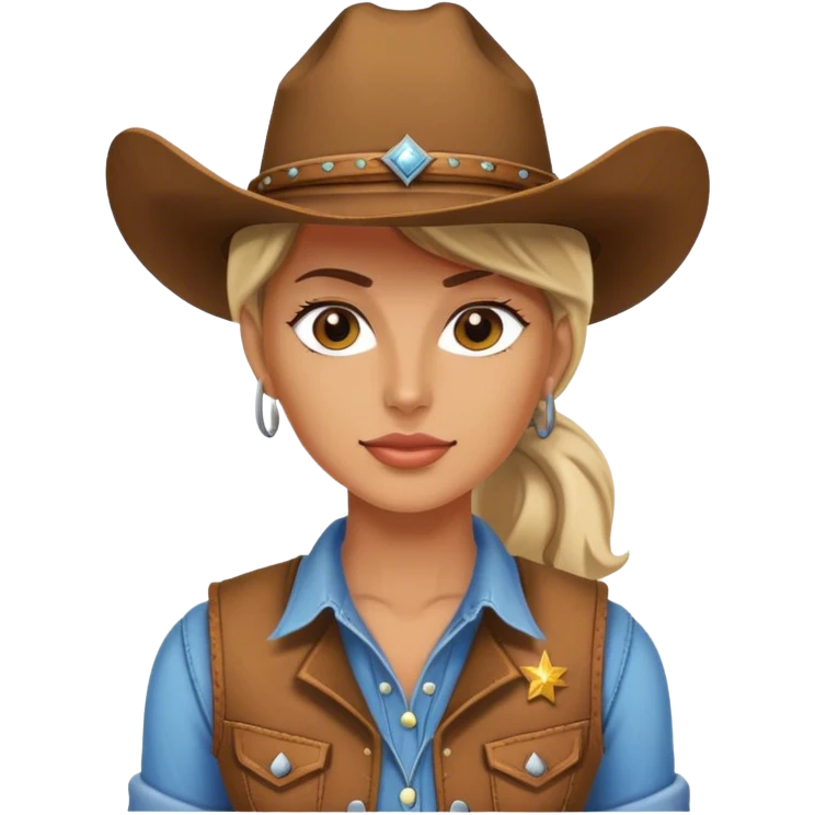 Cowgirl  emoji