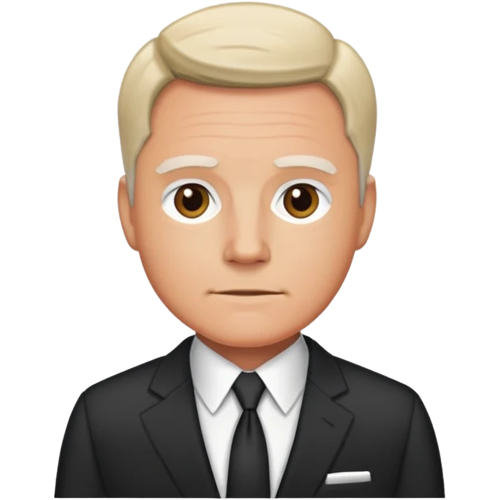 Keith Kellogg in suit emoji