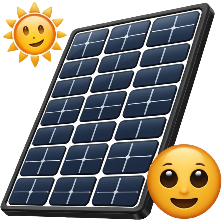 solar panel only emoji