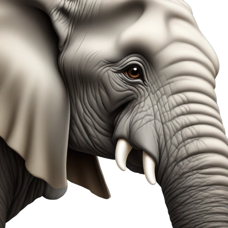 Elephant trunk emoji