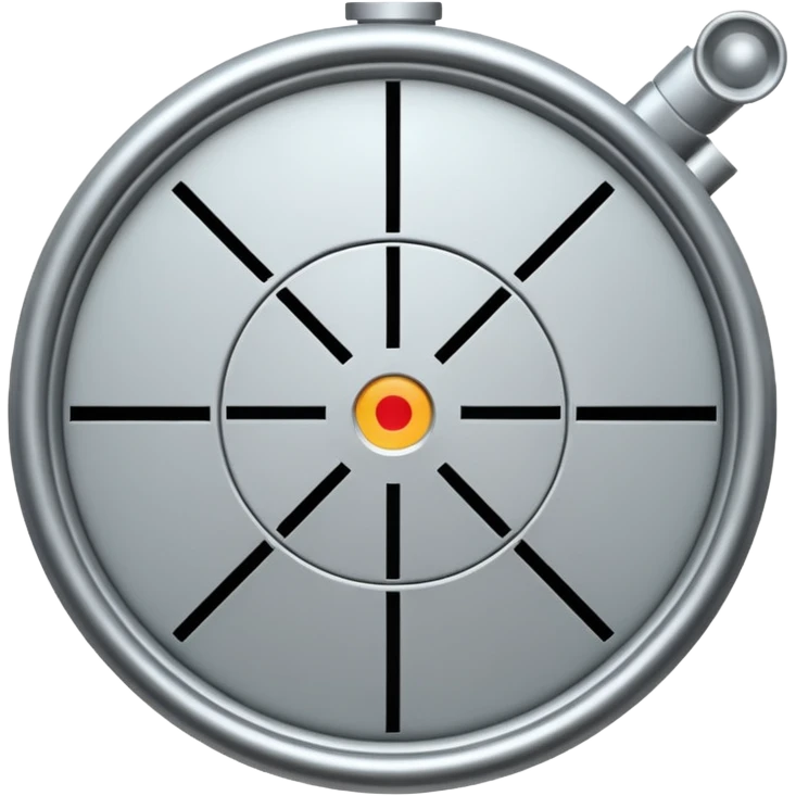 gun sight crosshairs emoji