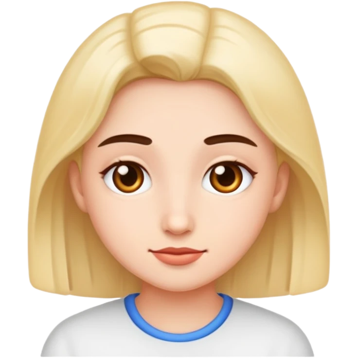Soft kız emoji