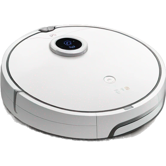 white robot vacuum emoji