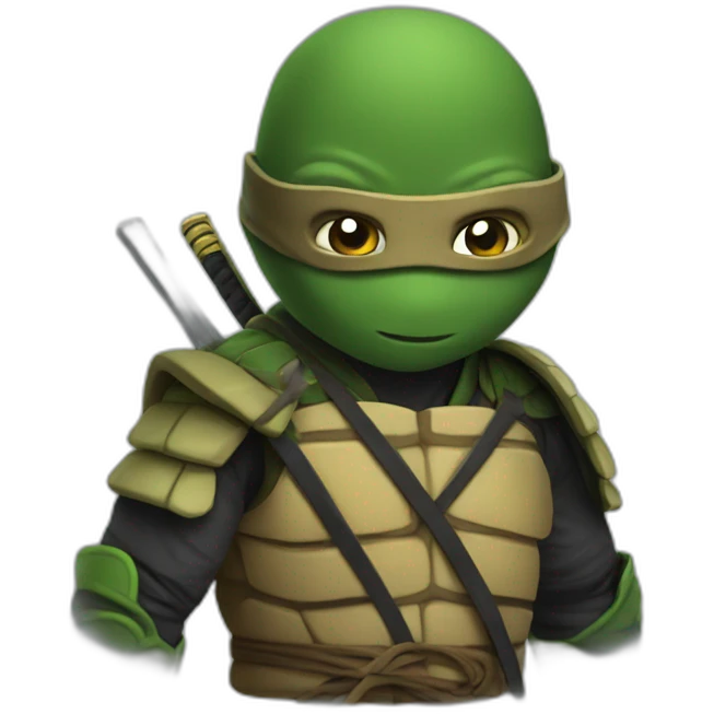 Tortue ninja emoji