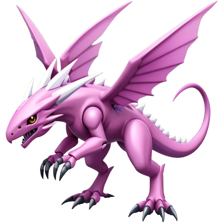  Cool Edgy Shiny Ethereal Legendary Digimon-Genesect-Palkia-hybrid full body emoji