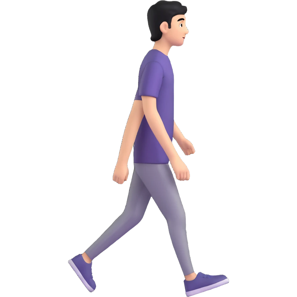 person walking emoji
