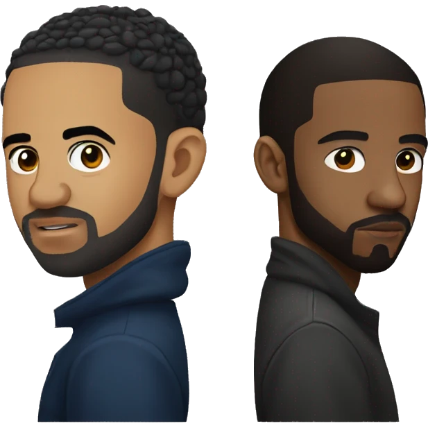 Drake vs kendrick Lamar emoji