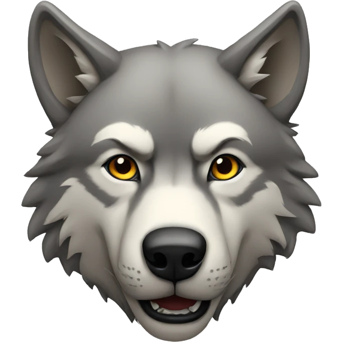 Wolf emoji