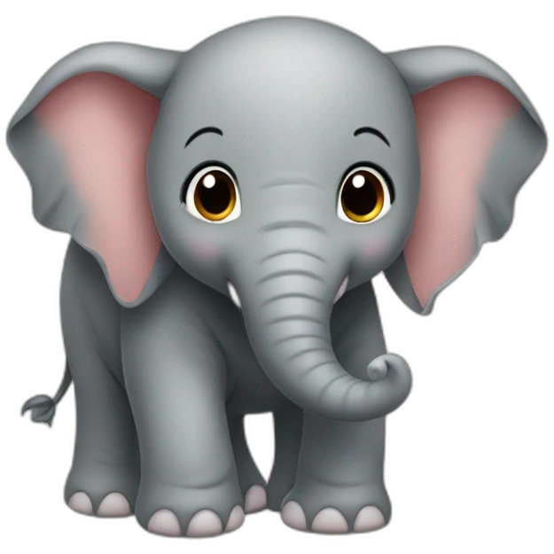 cute-elephant emoji