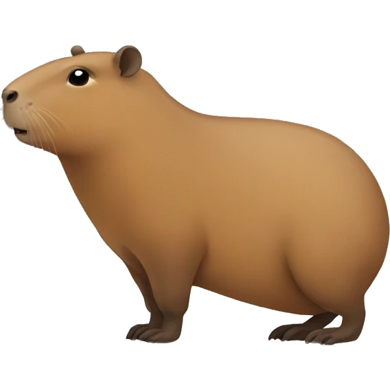 Capybara emoji