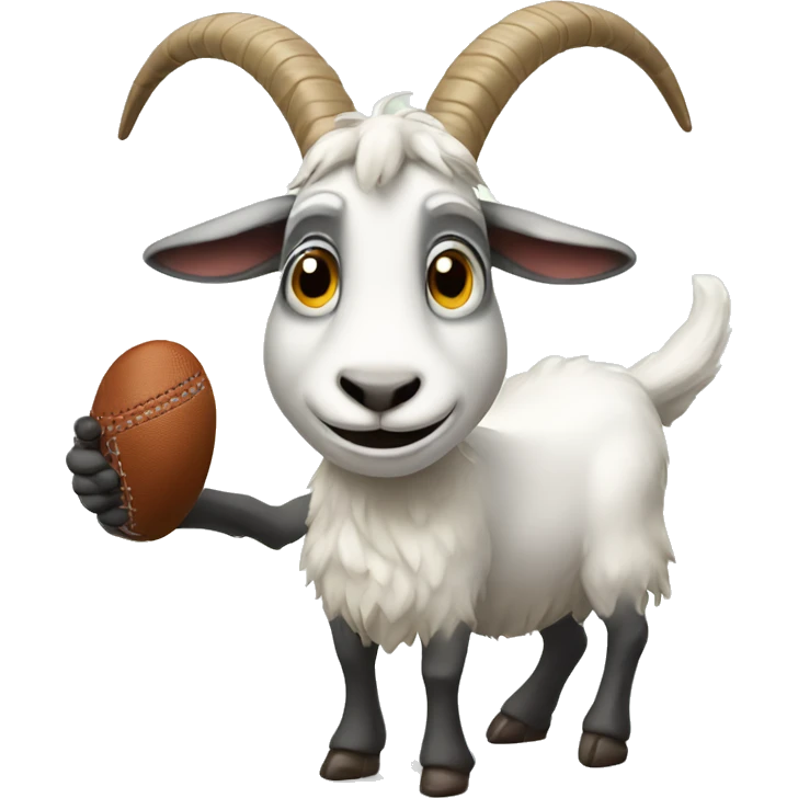 goat playing cricke emoji