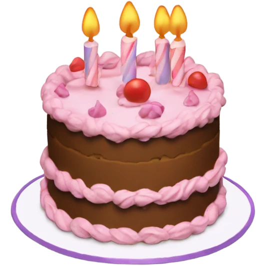 Birthday cake emoji