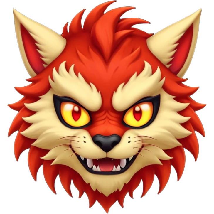 Alpha demon furry emoji
