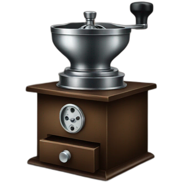 Coffee grinder emoji