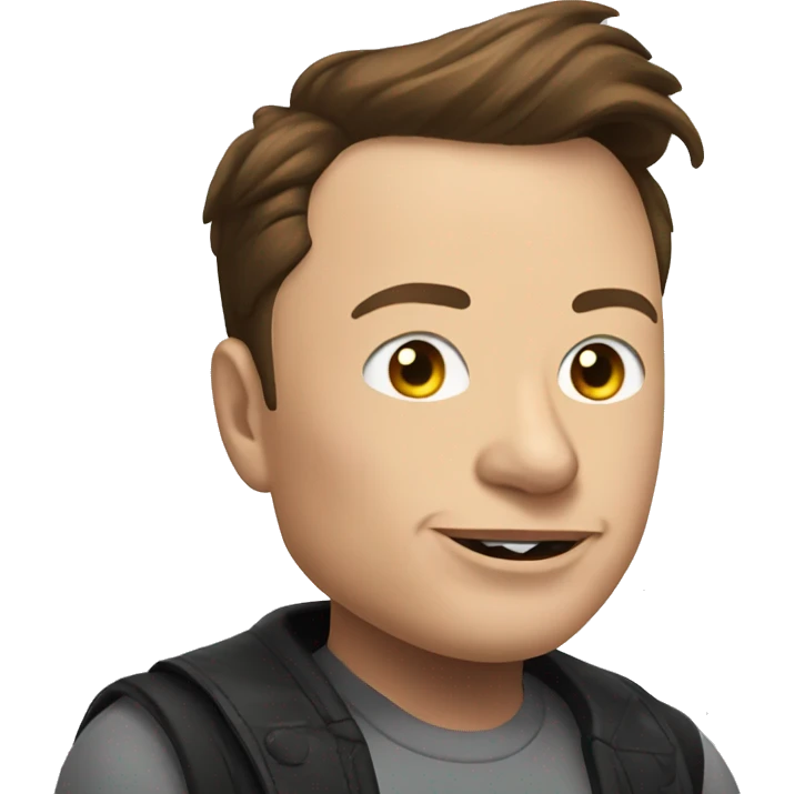 Elon Musk na lua emoji