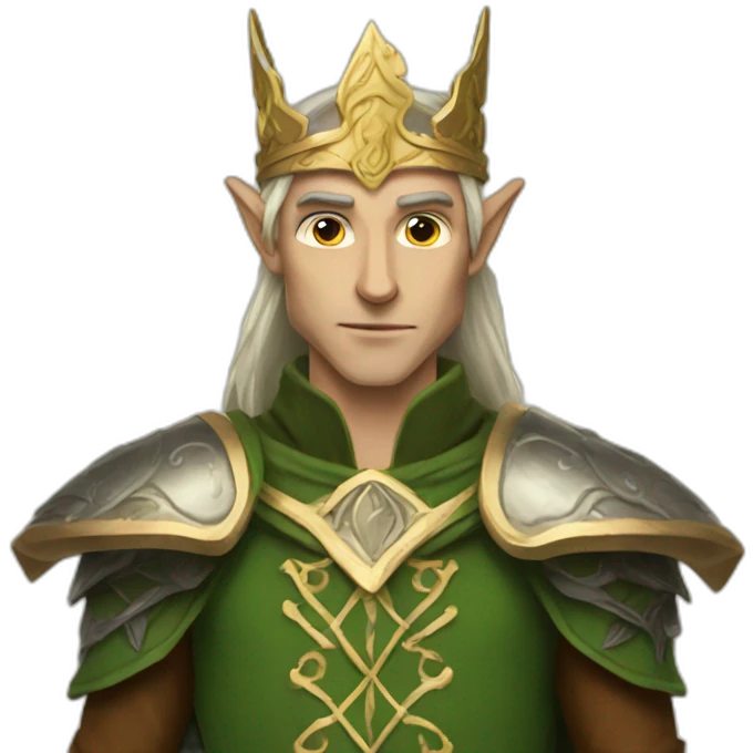 Tranduil elf king emoji