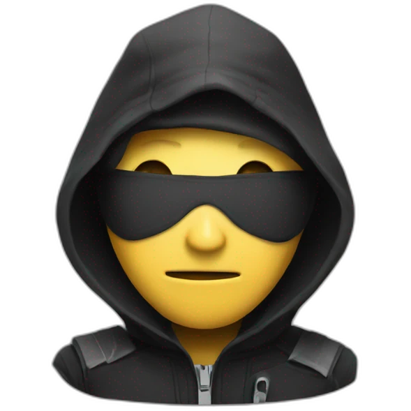 Burglar emoji