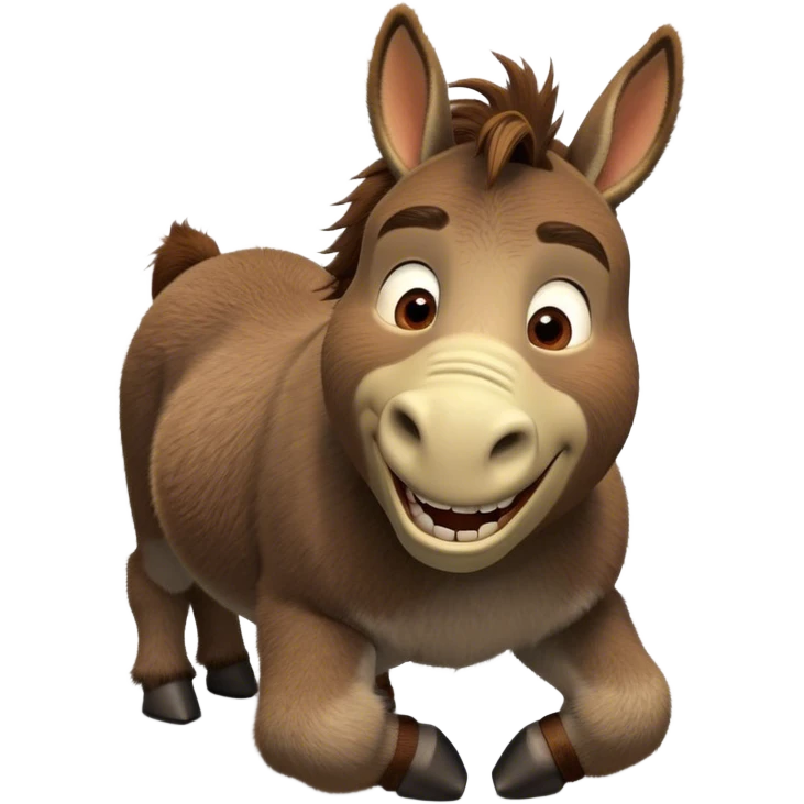 Donkey from shrek emoji