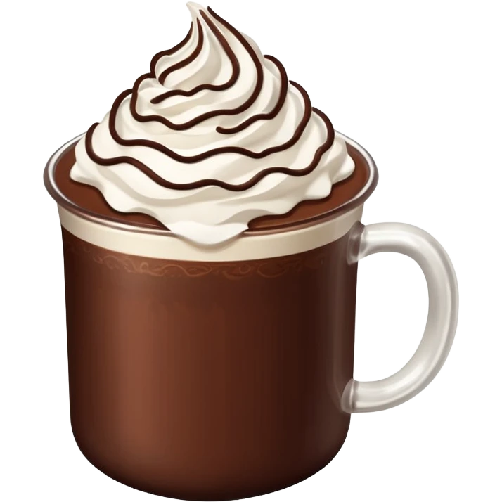a punchy hot chocolate
 emoji
