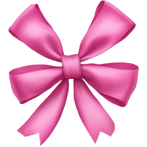 Schleife rosa  emoji