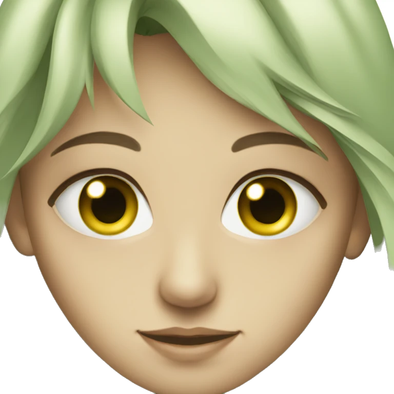 Light green eyes emoji