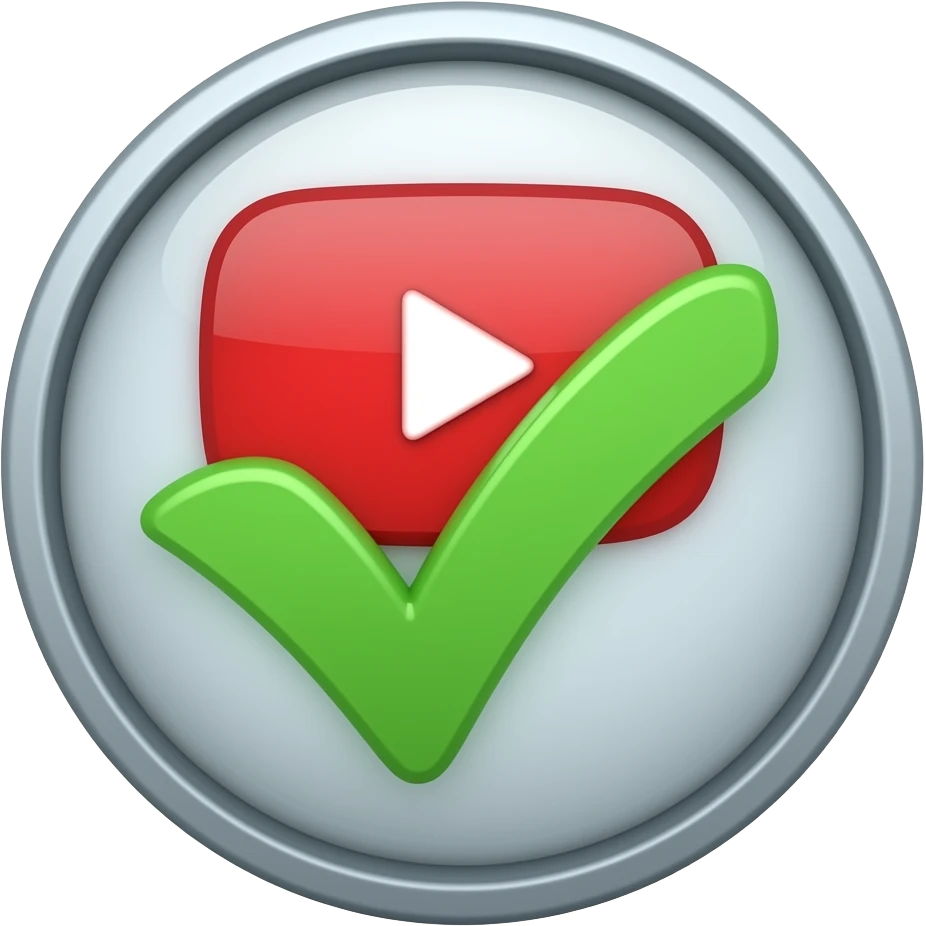 Youtube verified symbol emoji