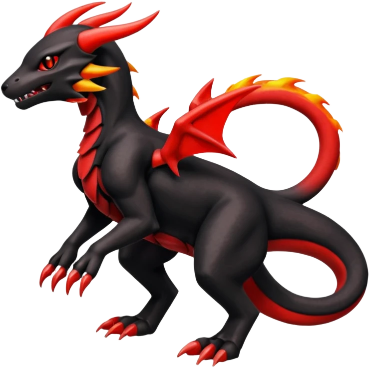 Houndoom-Salandit-Genesect-Pokémon-Fakémon-hybrid-creature emoji