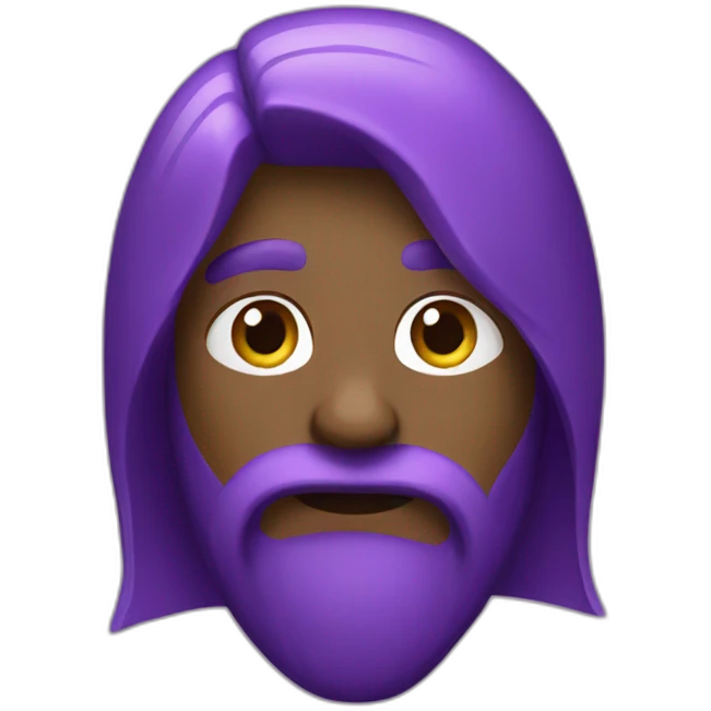 F purple emoji