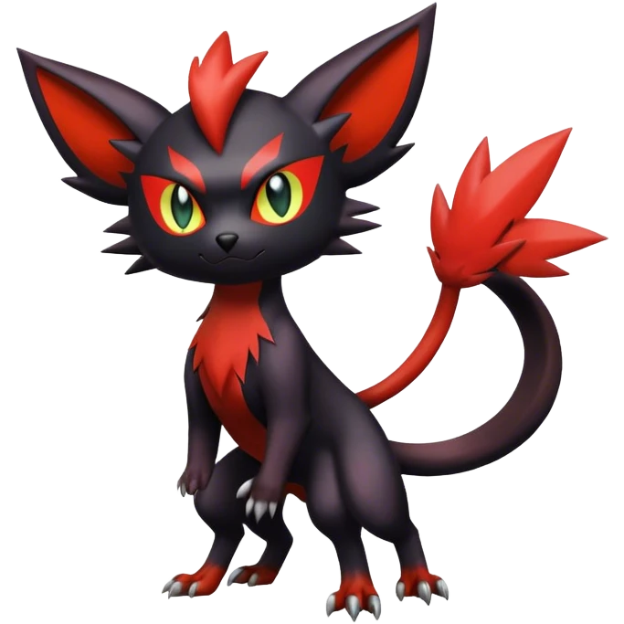 Noivern-Litten-Zorua full body emoji