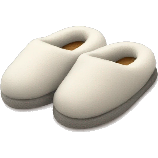 Cozy slippers emoji