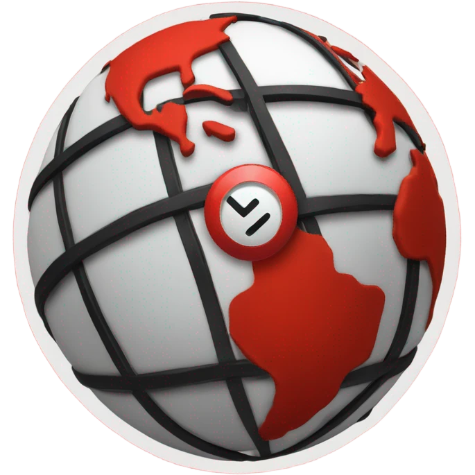 Pokeball globe emoji