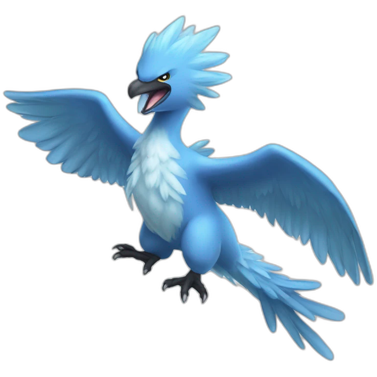 crazy funny Articuno pokemon ice baby's stupid emoji