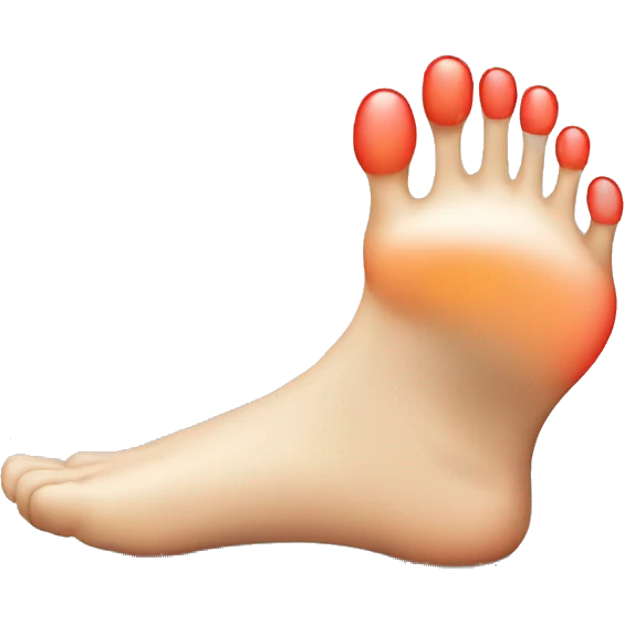 foot pain emoji