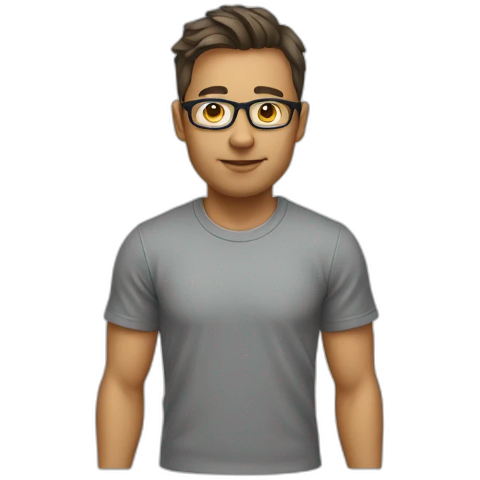 Data Scientist in a tshirt emoji
