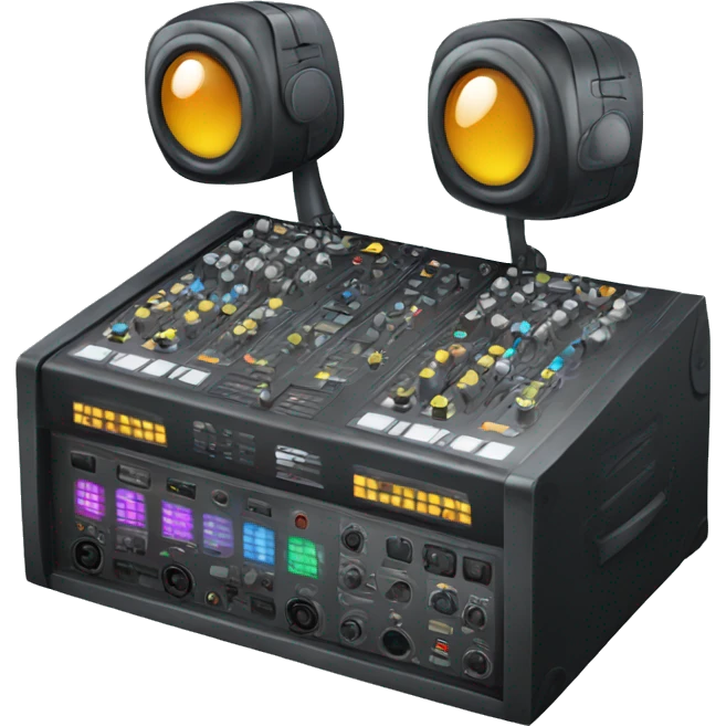 a dj mixer emoji