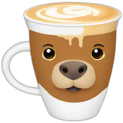 capybara latte emoji