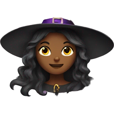 Witch under a rainbow emoji