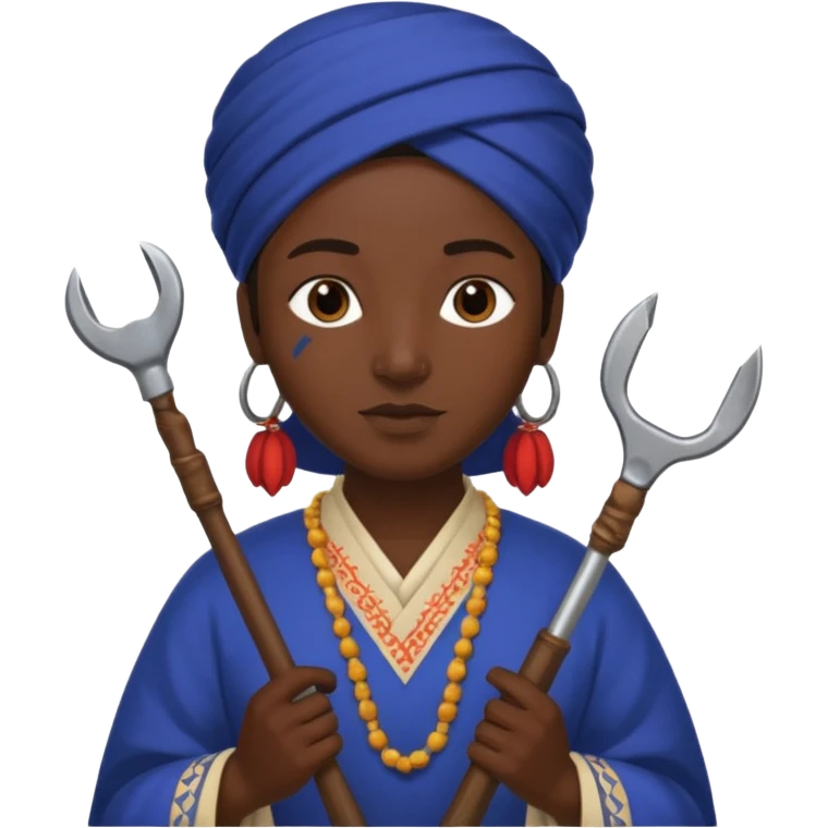 ठ से ठठेरा emoji