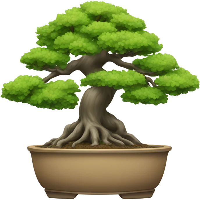Bonsai tree emoji