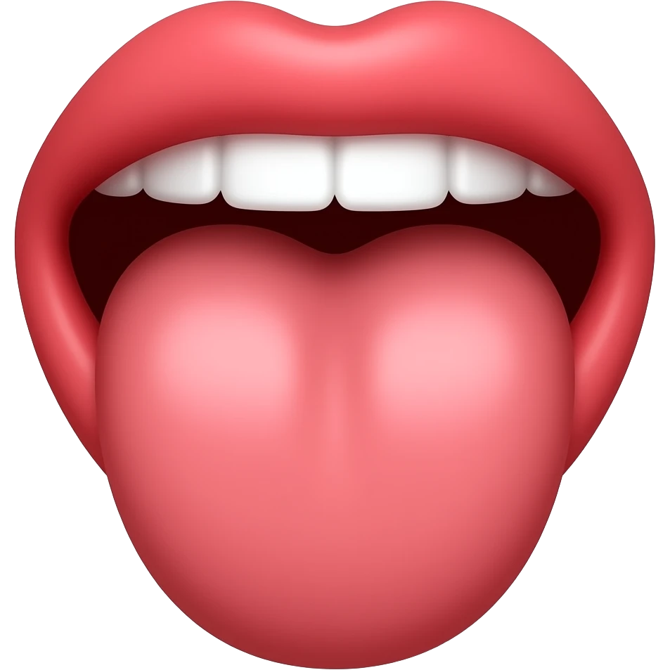 tongue emoji