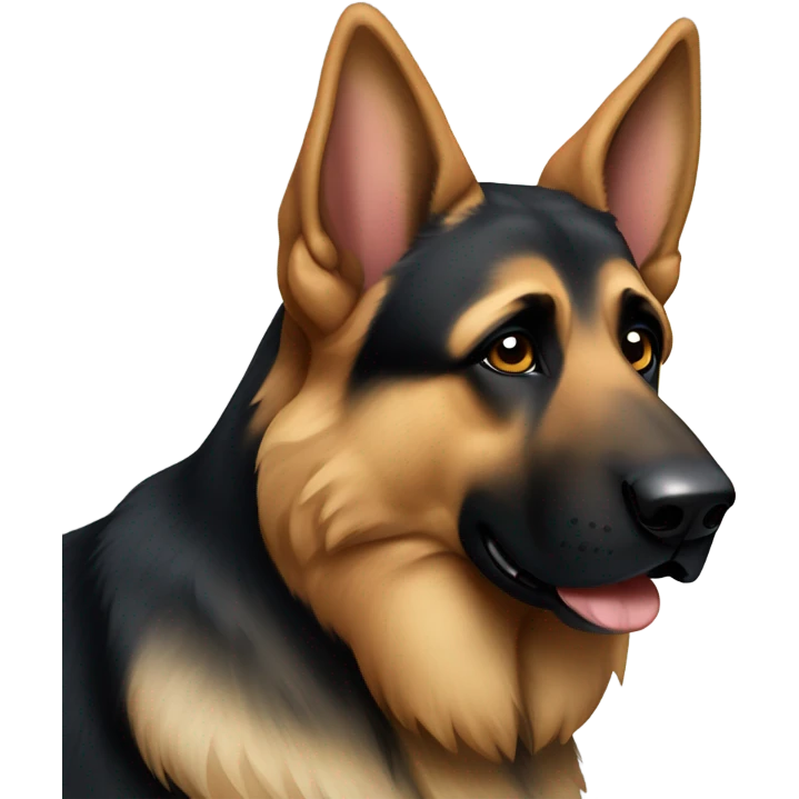 German shepherd  emoji