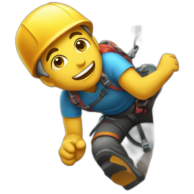 climbing emoji