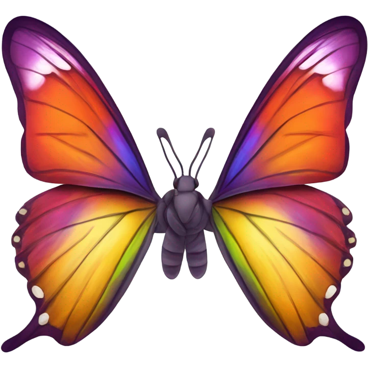 Two butterflies in love emoji